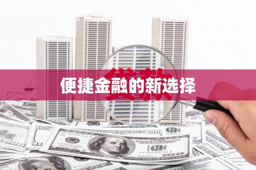 万宁便捷金融的新选择