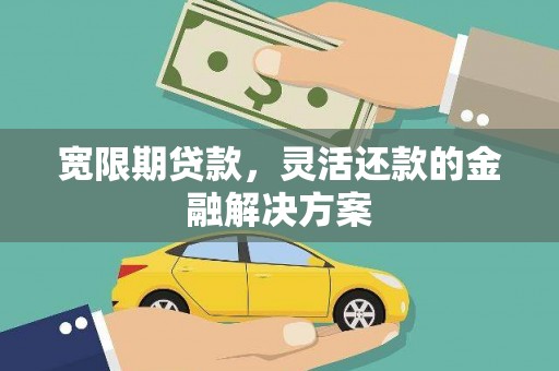 万宁宽限期贷款，灵活还款的金融解决方案