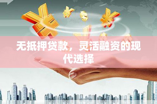 万宁无抵押贷款，灵活融资的现代选择