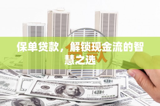 万宁保单贷款，解锁现金流的智慧之选