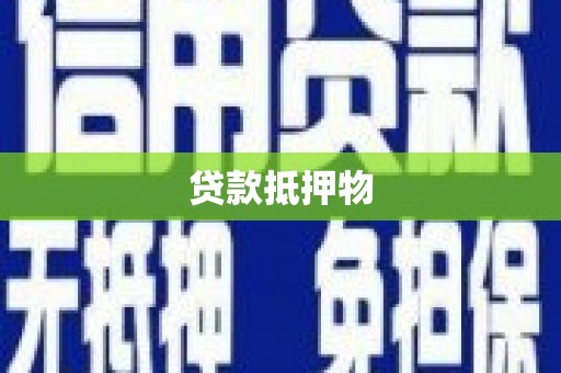 万宁贷款抵押物