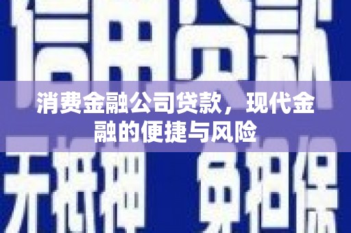 万宁消费金融公司贷款，现代金融的便捷与风险