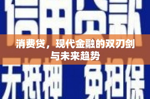 万宁消费贷，现代金融的双刃剑与未来趋势